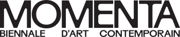 MOMENTA Logo Biennale Black